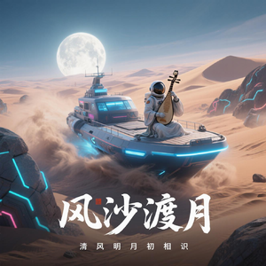 风沙渡月