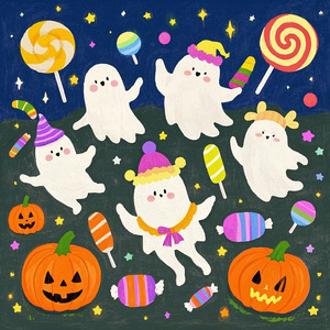 ゴーストとお菓子のワルツ