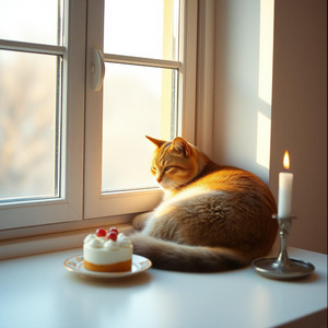 ねこの誕生日とぼく