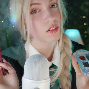 Seco tu carita y chismes de Amigas (ASMR Hogwarts)