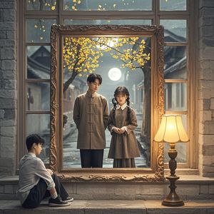 旧照片里的月光