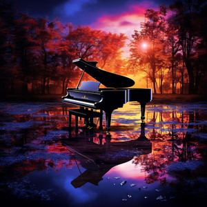 Piano Echoes Calm Resonance