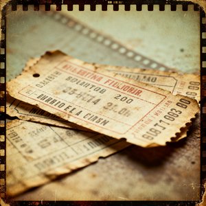 陈旧的电影票