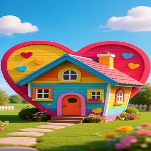 La casa que cambiaba de color