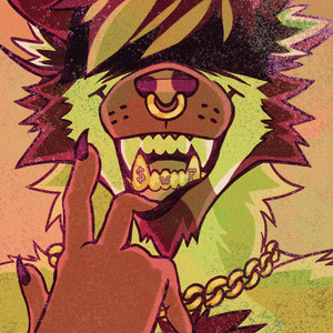 GOTH DOG GIRL!