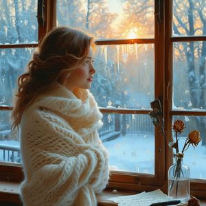 《冬窗前的情诗》