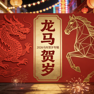 龙马贺岁