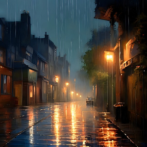 Вечерний дождь