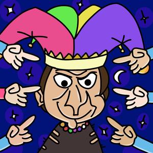 und im Nachhinein von der Hexe mit einem giftigen Trank abgeworfen wird.