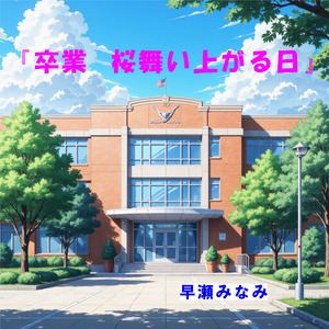 卒業 桜舞い上がる日