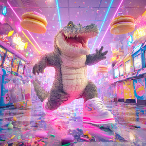Microwave Crocodile Disco Sprint