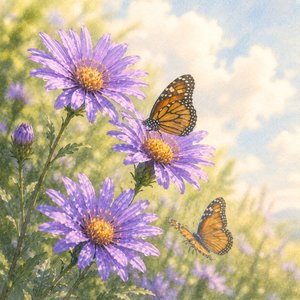 Smooth Blue Aster