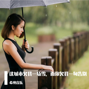 这城市欠我一场雪，而你欠我一句告别