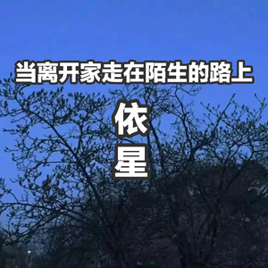 当离开家走在陌生的路上（伴奏）