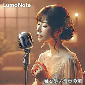 君と歩いた春の道