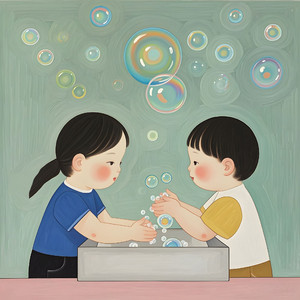 一起洗手，好习惯（律动版）