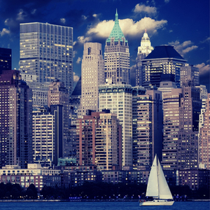 Bubbly New York City