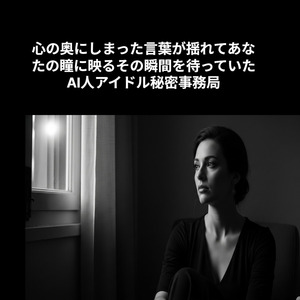 心の奥にしまった言葉が揺れてあなたの瞳に映るその瞬間を待っていた