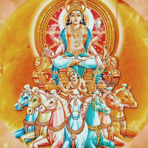 Om Bhaskaraya Vidhmahe Mahatejaya Dheemahi Tanno Suryah Prachodayat 108 Times Surya Gayatri Mantra