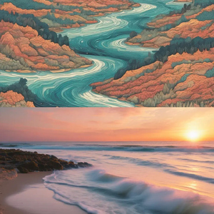 แม่น้ำในทะเล