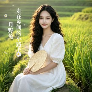 走在乡间的小路上-月野兔