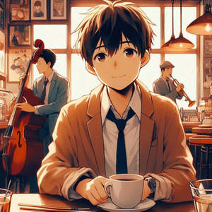 青年とランチとジャズカフェ