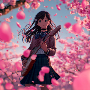 花びらに触れた熱