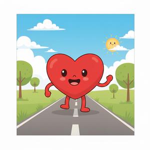 แค่ก้าวต่อไป...ด้วยใจ