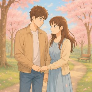満開の桜の頃に (原曲)