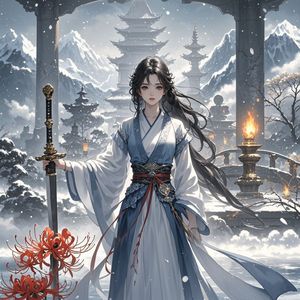 三生雪-那一抹笑穿透了阳光