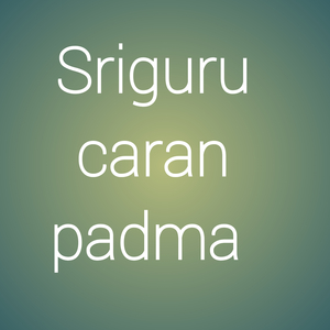 Sriguru caran padma