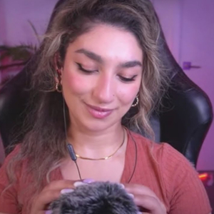 positive affirmations, plucking, fluffy mic, kisses & face tracing, Pt. 2