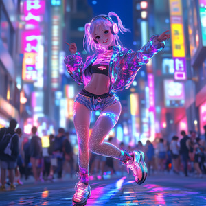 ナイトスカイを照らす