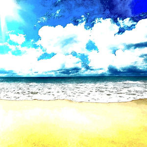 海岸沿いの日常