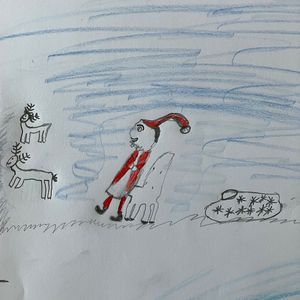 Der Hula Weihnachtsmann