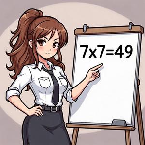7x7=49