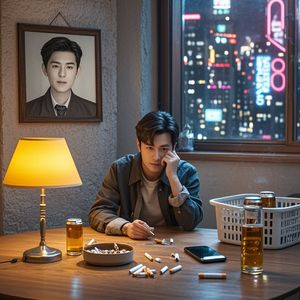 深夜的烟灰缸_那个孩子