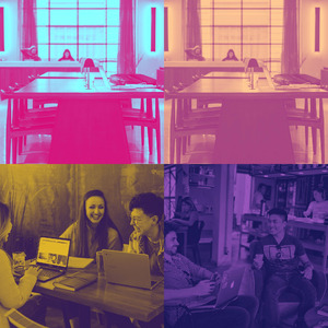 精彩合作工作空间环境