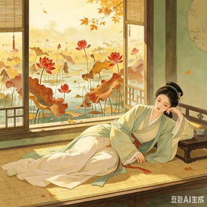 红藕香残玉簟秋