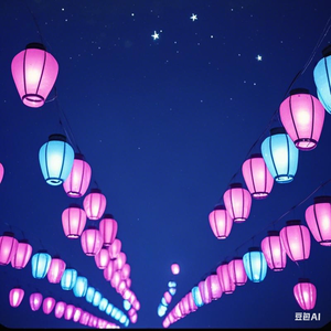 Dancing Stars Above Us