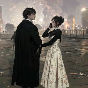 想和你在夏夜的晚风中一起散步