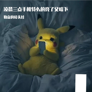 凌晨三点手机特么的亮了又暗下