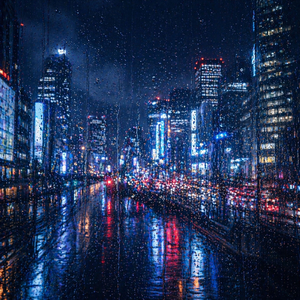 トウキョウの雨