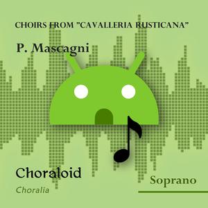 Choirs from "Cavalleria Rusticana": Regina coeli (Internal choir, soprano II - Voice with metronome)