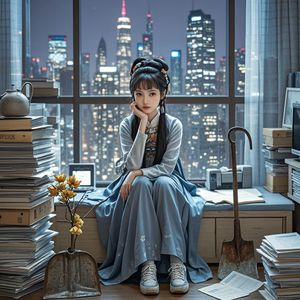 潇湘黛玉不卷啦-古松