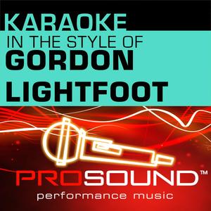 If You Could Read My Mind (Karaoke Lead Vocal Demo)[In the style of Gordon Lightfoot]