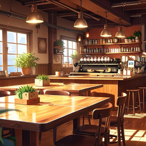 落ち着いた空間