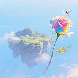 天空岛与会飞的花.