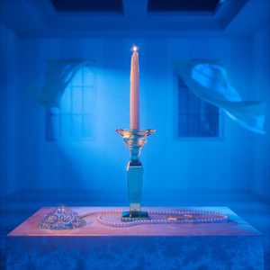 Under a broken tombstone