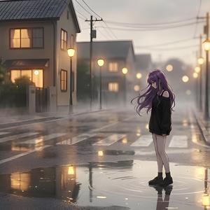 Under the Streetlamp / 街灯の下